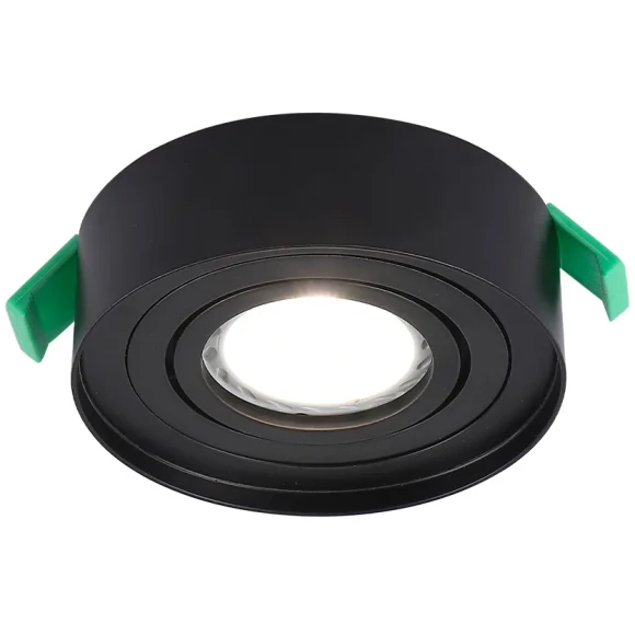 Светильник встраиваемый c малым заглублением Crystal Lux CLT 059C1 BL