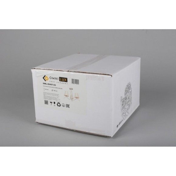 Потолочная люстра Omnilux 284 OML-28407-03 Потолочная люстра Omnilux 284 OML-28407-03