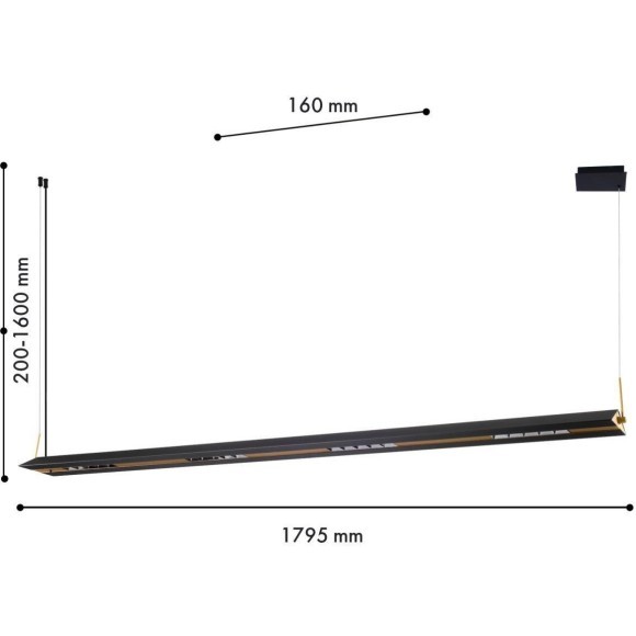 Подвесной светильник Norman 4398-18P
