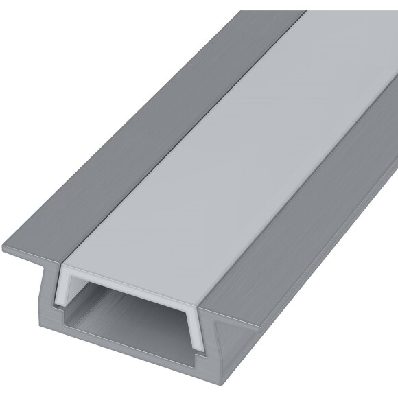ST017.129.02 Встраиваемый профиль с рассеивателем ST-Luce Алюминий анодированный Светодиодные ленты
