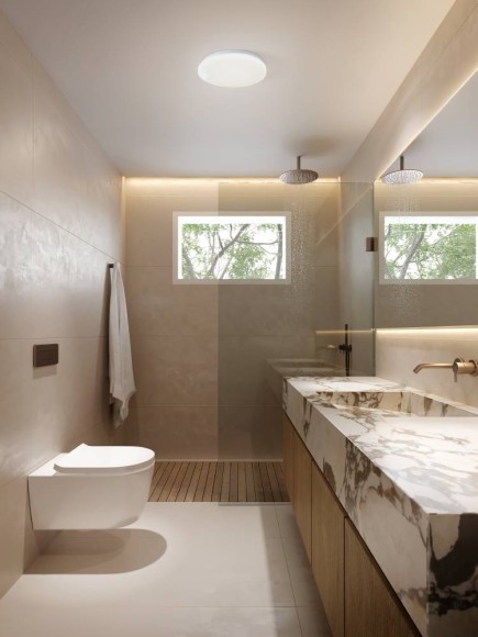 902077 FRANIA-IP Светодиодный настенно-потолочный светильник с регулировкой цветовой температуры LED, 18Вт, 2100Лм, 3500K, IP44