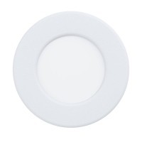 901416 Светодиод встраиваемый свет-к  с рег-кой цветовой темп-ры FUEVA 6, 3,7W(LED), ?88, IP44,2700K, 4000K, 6500K, 450lm, пластик, белый, белый