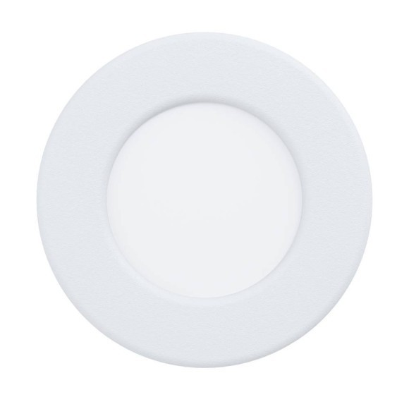 901416 Светодиод встраиваемый свет-к  с рег-кой цветовой темп-ры FUEVA 6, 3,7W(LED), ?88, IP44,2700K, 4000K, 6500K, 450lm, пластик, белый, белый