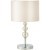SLE105704-01 Прикроватная лампа Хром/Светло-бежевый E14 1*40W RAMER