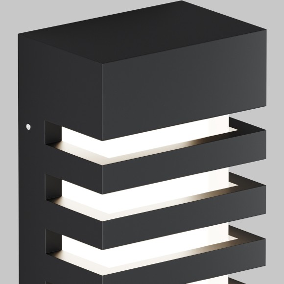 Настенный светильник (бра) Outdoor O034WL-01B