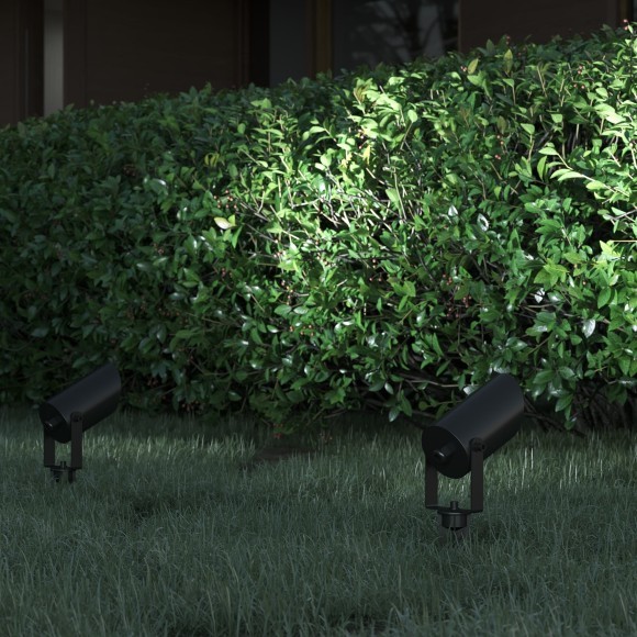 SL9014.405.01 Светильник уличный наземный ST-Luce черный/прозрачный LED 1*6W 2700K YARDO