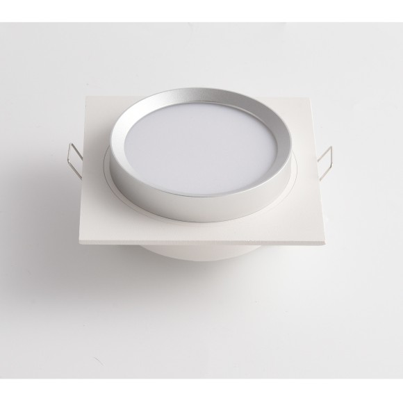 Встраиваемый светильник Maytoni DL086-GX53-SQ-WS Hoop под лампу 1xGX53 15W Встраиваемый светильник Maytoni DL086-GX53-SQ-WS Hoop под лампу 1xGX53 15W