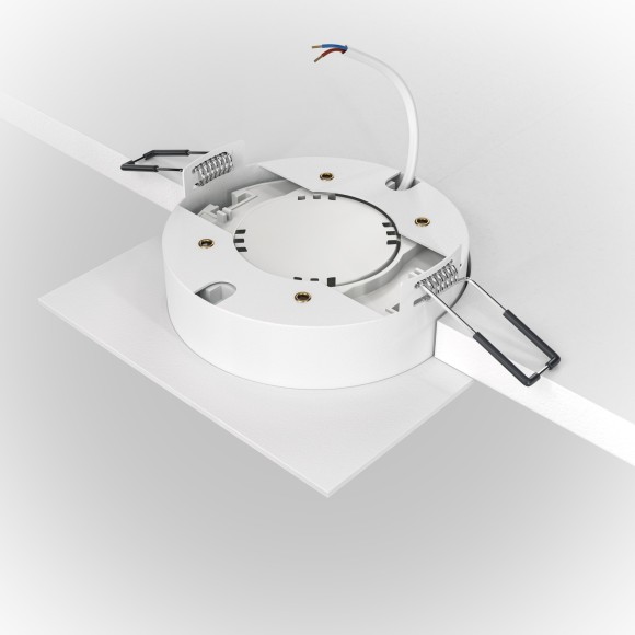 Встраиваемый светильник Maytoni DL086-GX53-SQ-WS Hoop под лампу 1xGX53 15W Встраиваемый светильник Maytoni DL086-GX53-SQ-WS Hoop под лампу 1xGX53 15W