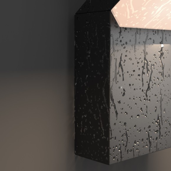 Уличный настенный светильник Maytoni O595WL-L12B3K Paso IP54 светодиодный LED 12W