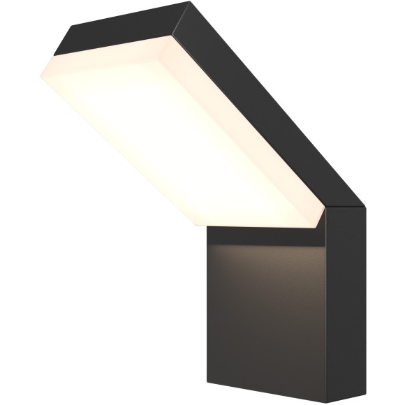 Уличный настенный светильник Maytoni O595WL-L12B3K Paso IP54 светодиодный LED 12W