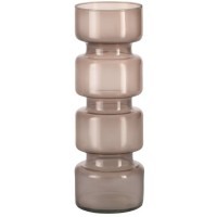 421078 Ваза декоративная DELNITE, H260, Ø90, стекло, коричневый
