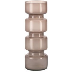 421078 Ваза декоративная DELNITE, H260, Ø90, стекло, коричневый