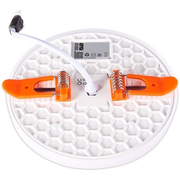 ST700.538.22 Св-к встр. Белый LED 1*22W 3000K 1 890Lm Ra80 180° IP44 D170xH20 85-265V Встраиваемые светильники