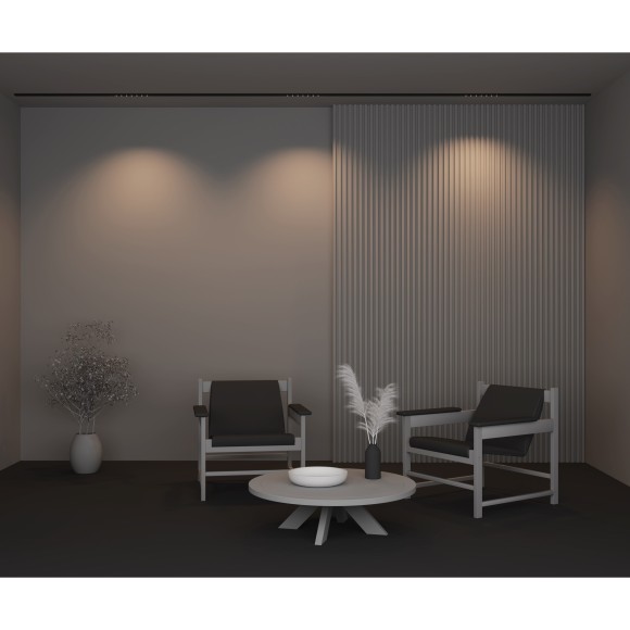 TR174-1-12WTW-M-B Трековый магнитный светодиодный SMART светильник Maytoni Basity CRI90+ 3000-6000К 760Лм 36° 12Вт Bluetooth Mesh