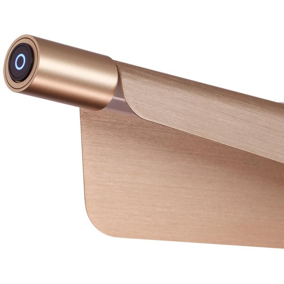 7017/24LB HIGHTECH Подвесной светильник c сенсорн. выкл (диммер яркости) металл/акрил латунь брашинг IP20 24W CRI 90 3000K 220V LINEA