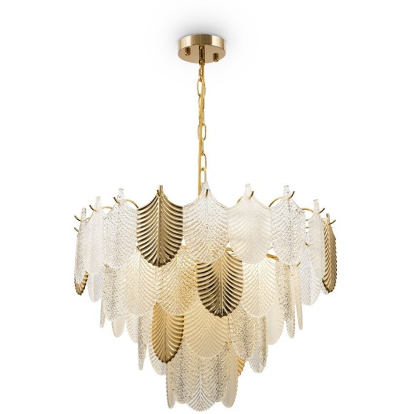 Люстра подвесная Freya FR5143PL-09G Hloya под лампы 9xE14 60W