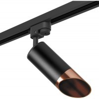 Однофазный двужильный трековый светильник Lightstar R1T437130 Rullo под сменную лампу GU10