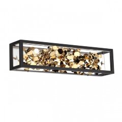 5065/17WL L-VISION ODL24 393 черный/золото/металл/металл Настенный светильник LED 1*17W 4000K BILD 5065/17WL L-VISION ODL24 393 черный/золото/металл/металл Настенный светильник LED 1*17W 4000K BILD