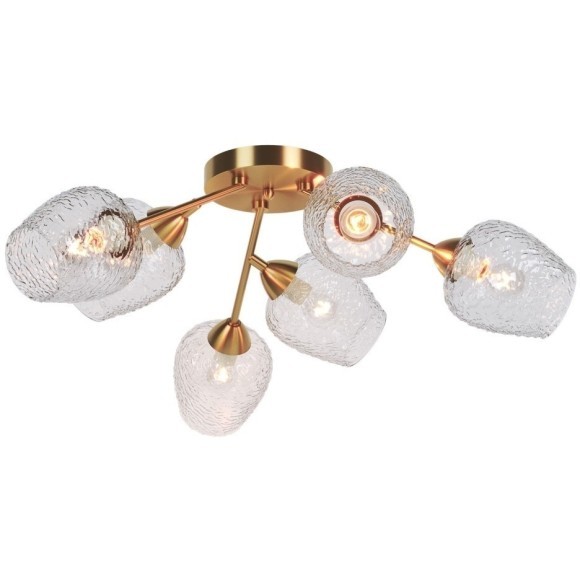 Люстра потолочная Lussole LSP-8720 BOULDER IP21 под лампы 6xE27 360W