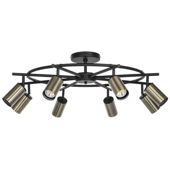 Люстра на штанге Lightstar LR718318 Rullo под лампы 8xGU10 400W