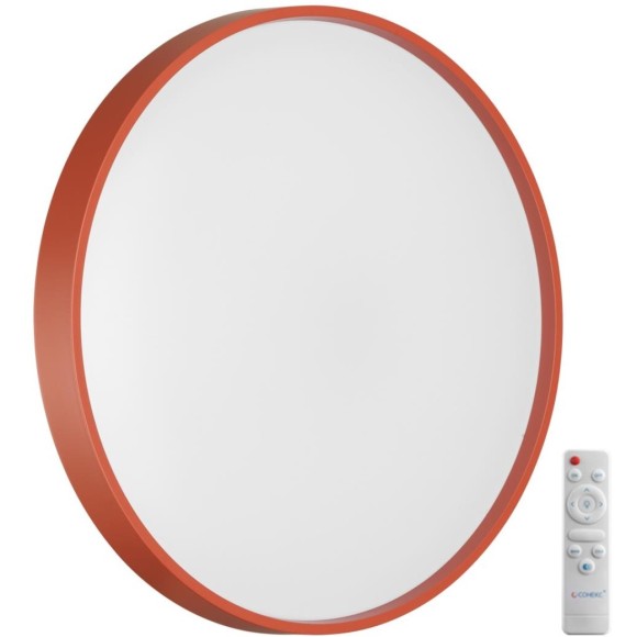 7744/DL COLOR SN Светильник светодиодный потолочный пластик/белый/красный LED 48Вт 3000-6000К D380 IP43 пульт ДУ MAVIC 7744/DL COLOR SN Светильник светодиодный потолочный пластик/белый/красный LED 48Вт 3000-6000К D380 IP43 пульт ДУ MAVIC