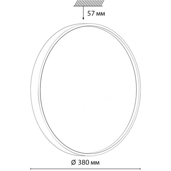7744/DL COLOR SN Светильник светодиодный потолочный пластик/белый/красный LED 48Вт 3000-6000К D380 IP43 пульт ДУ MAVIC 7744/DL COLOR SN Светильник светодиодный потолочный пластик/белый/красный LED 48Вт 3000-6000К D380 IP43 пульт ДУ MAVIC