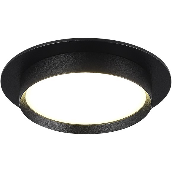 ST258.408.01 Св-к встр. Черный GX53 1*50W IP20 D109xH43 220V Без ламп Встраиваемые светильники