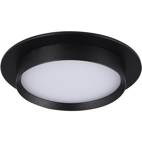 ST258.408.01 Св-к встр. Черный GX53 1*50W IP20 D109xH43 220V Без ламп Встраиваемые светильники