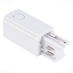 ST030.509.10R Правый Токоподвод для трехфазного шинопровода ST-Luce Белый Трехфазная трековая система ST030.509.10R Правый Токоподвод для трехфазного шинопровода ST-Luce Белый Трехфазная трековая система