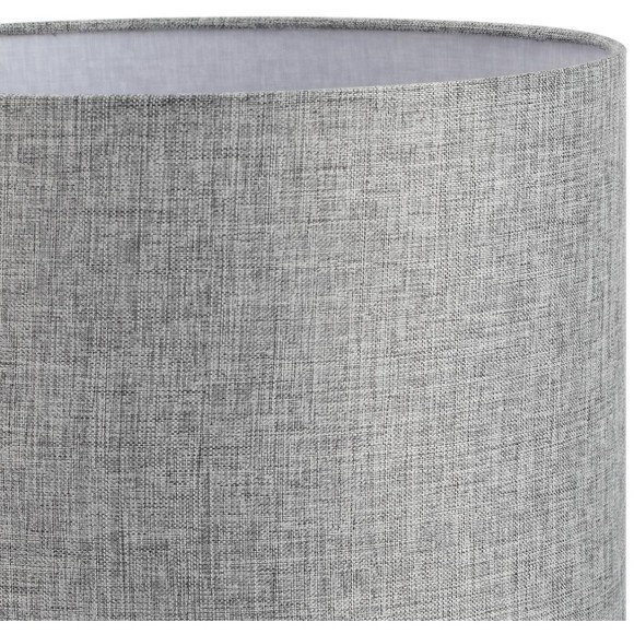 8251/1T MODERNI LN25 000  никель/серый, металл/текстиль Настольная лампа Е27 60W 220V NIKKI