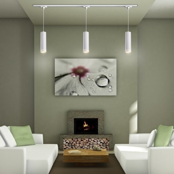 Трехжильный однофазный трековый светодиодный светильник Novotech ARUM 357692 540лм 12Вт