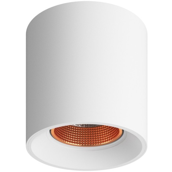 DK3090-WBR Светильник накладной, IP 20, 10 Вт, GU5.3, LED, белый/бронзовый, пластик
