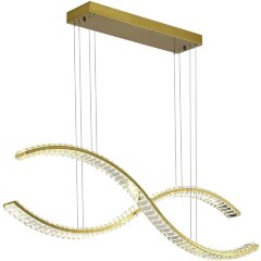 SL6206.303.50 Светильник подвесной ST-Luce Латунь/Прозрачный LED 1*50W 3000K ACENO SL6206.303.50 Светильник подвесной ST-Luce Латунь/Прозрачный LED 1*50W 3000K ACENO