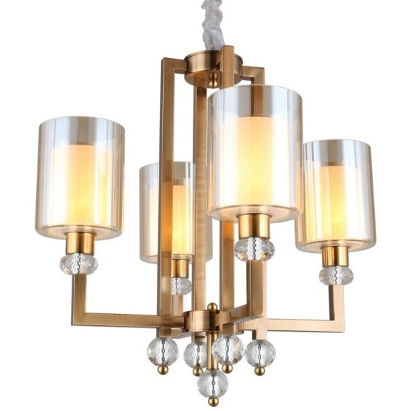 Люстра подвесная Omnilux OML-80003-04 Maranello под лампы 4xE27 40W