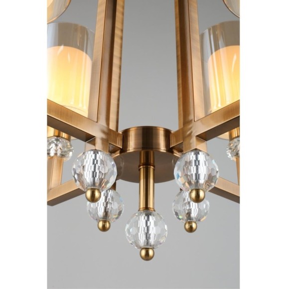 Люстра подвесная Omnilux OML-80003-04 Maranello под лампы 4xE27 40W