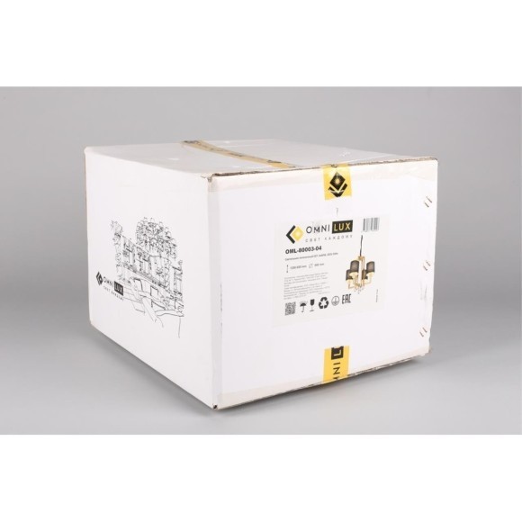 Люстра подвесная Omnilux OML-80003-04 Maranello под лампы 4xE27 40W