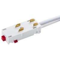 Коннектор для ввода питания белый TETA PRO 220V Lightstar 505116