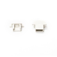 Заглушка (с отверстием) концевая PROFILED к профилю 419110 Lightstar 419110-60 Заглушка (с отверстием) концевая PROFILED к профилю 419110 Lightstar 419110-60