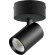 Черный накладной поворотный светодиодный спот 24Вт 24° CRI90 3000К 3040Лм Alta Base Lightstar A5237SO