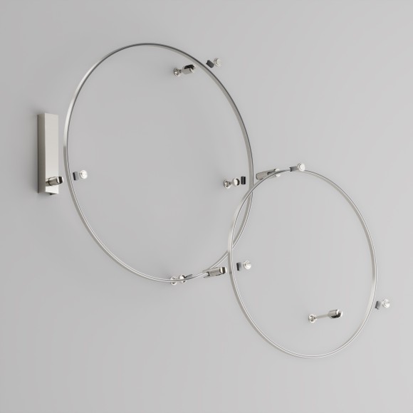 Шинопровод магнитный накладной/подвесной Maytoni Flarity TRX154-R-D650-PT