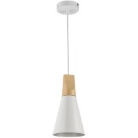 Подвесной светильник с 1 плафоном Maytoni P359-PL-140-W Bicones под лампу 1xE27 60W