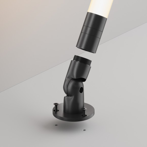 Шарнирное основание для накладного монтажа системы Maytoni Shelf без ввода питания C027CS-B