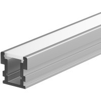 Алюминиевый профиль встраиваемый в пол 26x26 (Серебро, 2 м), ALM-2626-S-2M 636016