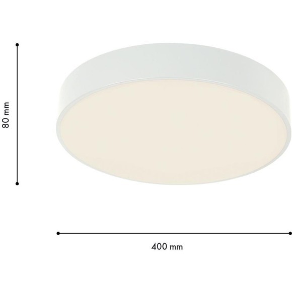 4683-4C, потолочный светильник, D400xH80, LEDx30W, 2000LM, 4000K, included