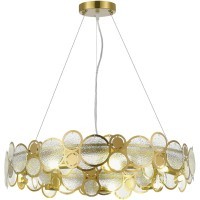 SL6133.303.09 Светильник подвесной ST-Luce Латунь/Прозрачный G9 9*5W 4000K SWATCH