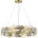 SL6133.303.09 Светильник подвесной ST-Luce Латунь/Прозрачный G9 9*5W 4000K SWATCH