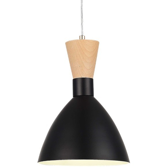 SLE1256-403-01 Светильник подвесной Черный/Черный, Светлое дерево, Золотистый E14 1*40W VISTA SLE1256-403-01 Светильник подвесной Черный/Черный, Светлое дерево, Золотистый E14 1*40W VISTA