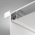 Maytoni ALM012S-2M Алюминиевый 2м профиль для контурной подсветки, монтаж в натяжной потолок ПВХ, крепление к потолку, размеры 2000x52x35мм, для лент шириной до 13мм, ширина световой линии 25мм