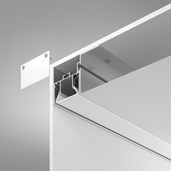 Алюминиевый профиль для натяжного потолка 52x35 ALM012S-2M