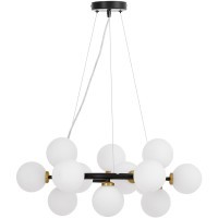 Подвесной светильник Lumina Deco Marsiada LDP 6033-15 BK+MD